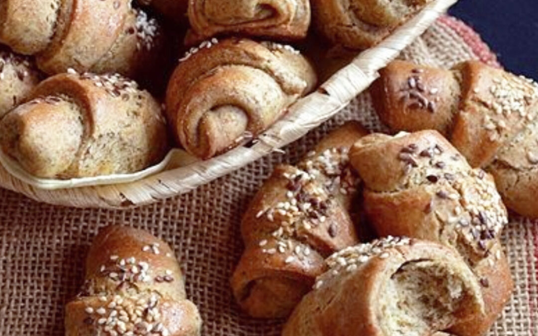 Buckwheat cheese rolls