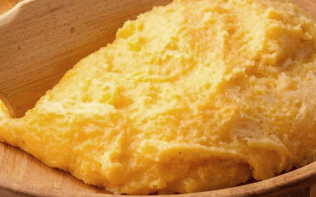 Kacamak made from corn flour