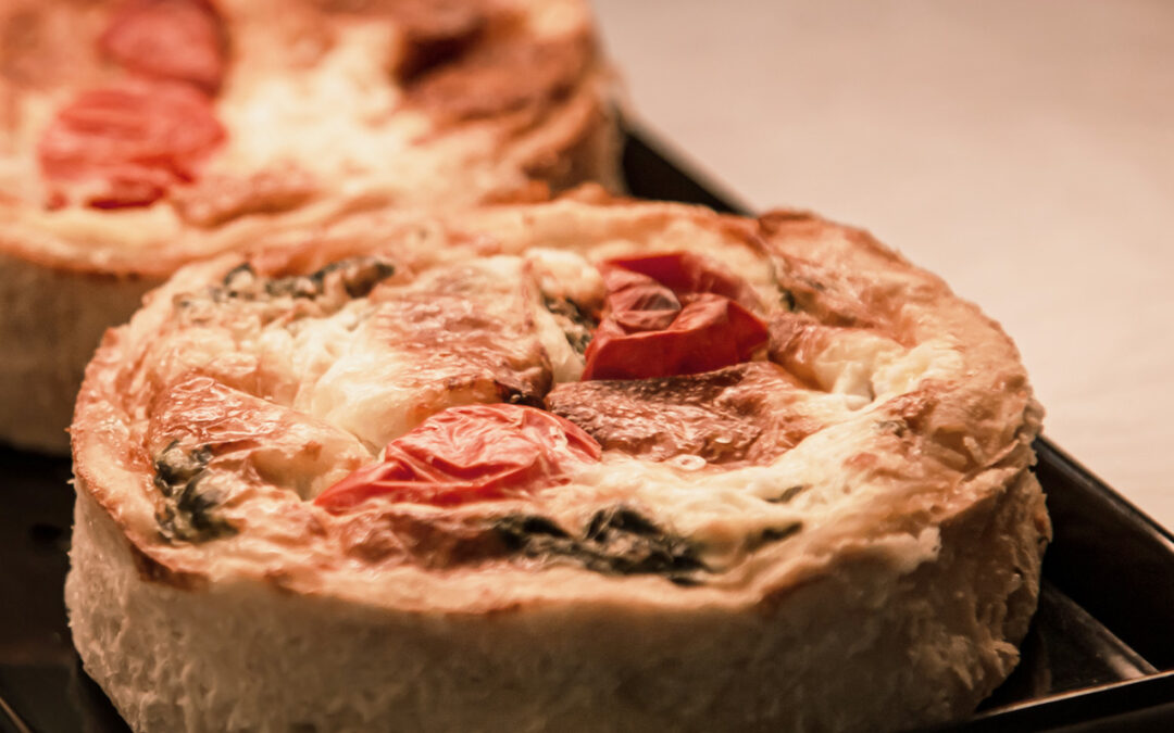 Pie with rye flour