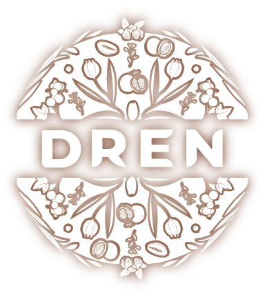 Dren logo - beli